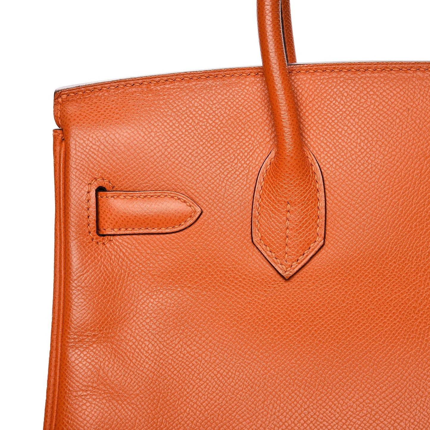 Epsom Birkin 30 Orange