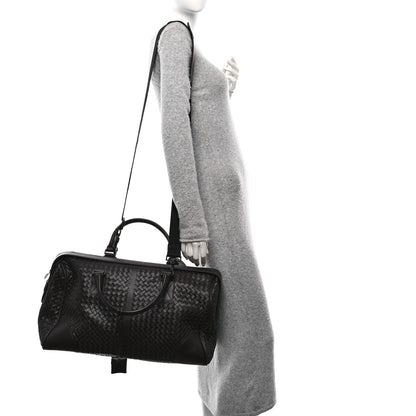 Bottega Veneta Nappa Intrecciato VN Large Duffel Ebano 3 of 12