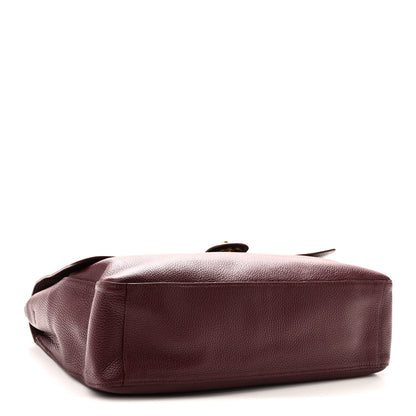 Chanel Grained Calfskin Small Souplissimo Maxi Flap Burgundy 4 of 11