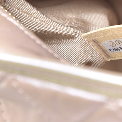 Chanel Iridescent Aged Calfskin Quilted Small Gabrielle Hobo Light Pink 7 of 10