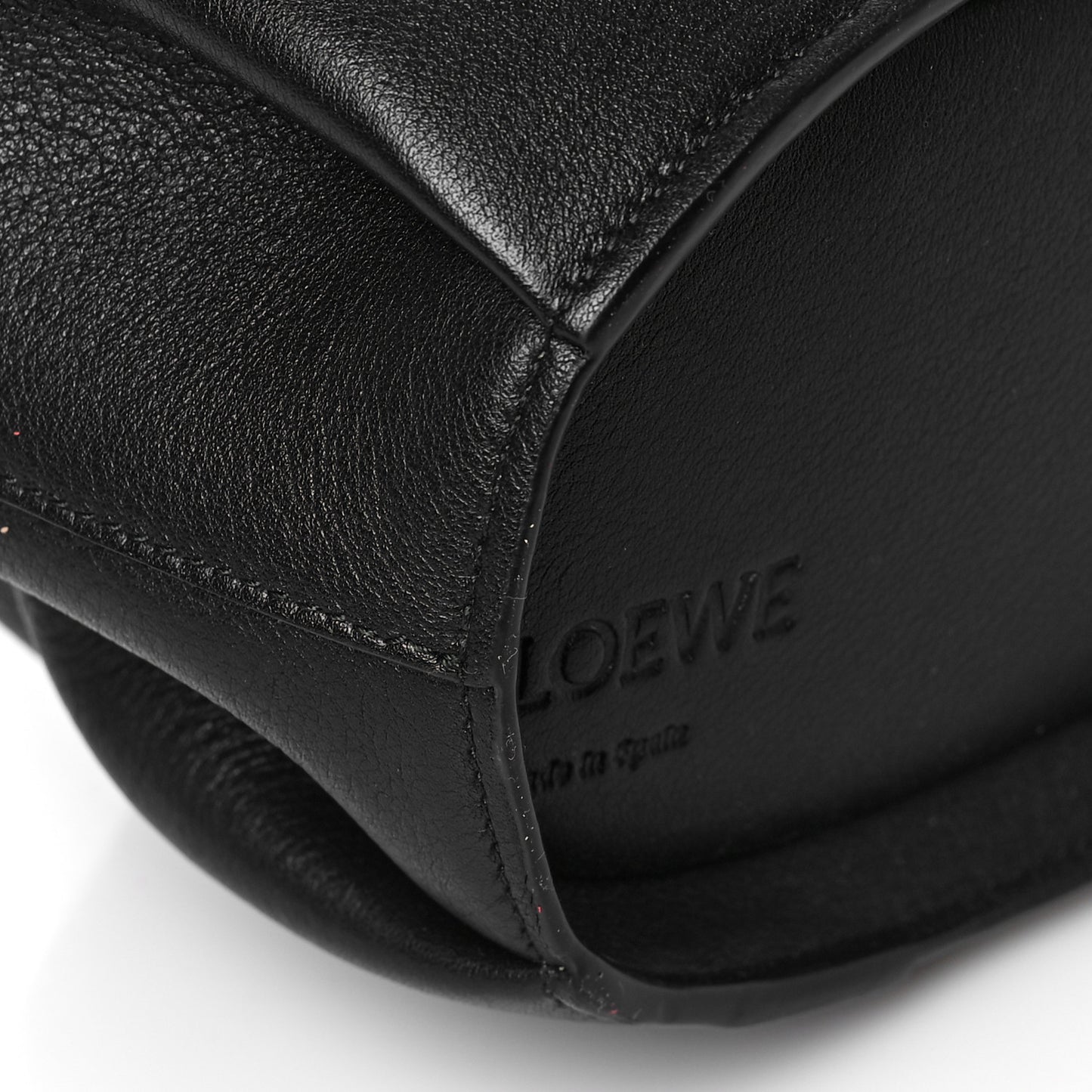 Calfskin Panda Crossbody Black White
