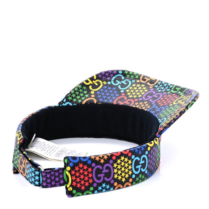 Gucci GG Supreme Monogram Psychedelic Izzy Visor M Black Multicolor 4 of 8