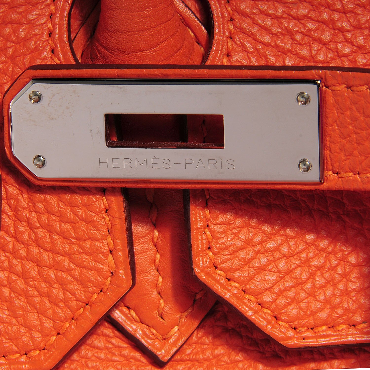 Hermes Togo Birkin 35 Orange 11 of 21