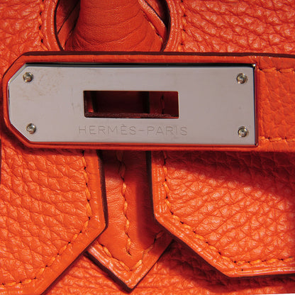 Hermes Togo Birkin 35 Orange 11 of 21