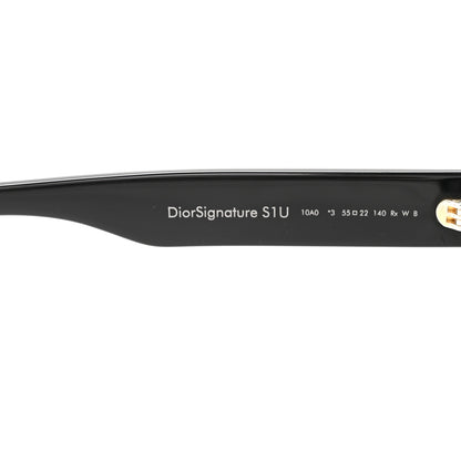 Christian Dior Acetate Diorsignature S1U Square Sunglasses Black 5 of 9
