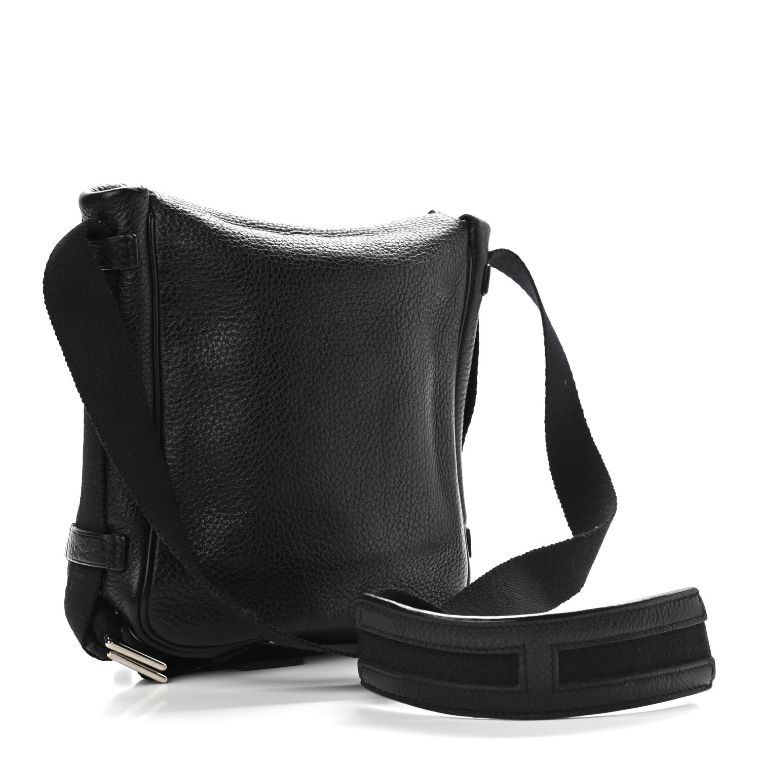 Hermes Taurillon Clemence Tibet PM Black 3 of 9