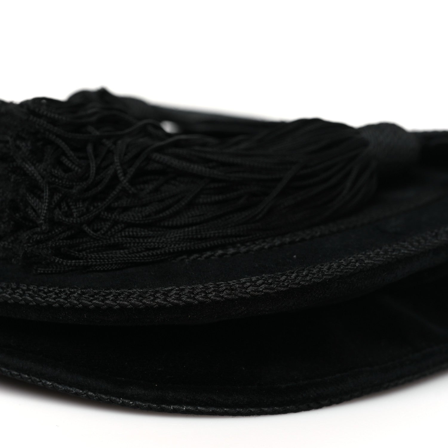 Saint Laurent Velvet Opium 2 Crossbody Bag Black 9 of 10