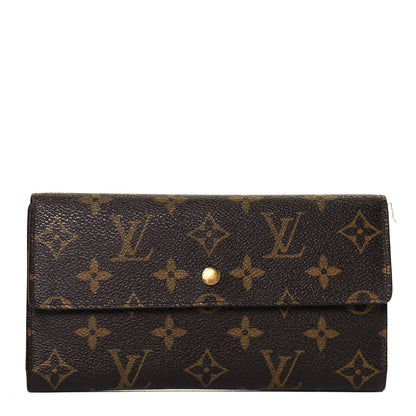 Louis Vuitton Monogram Porte Tresor International Wallet 1 of 18