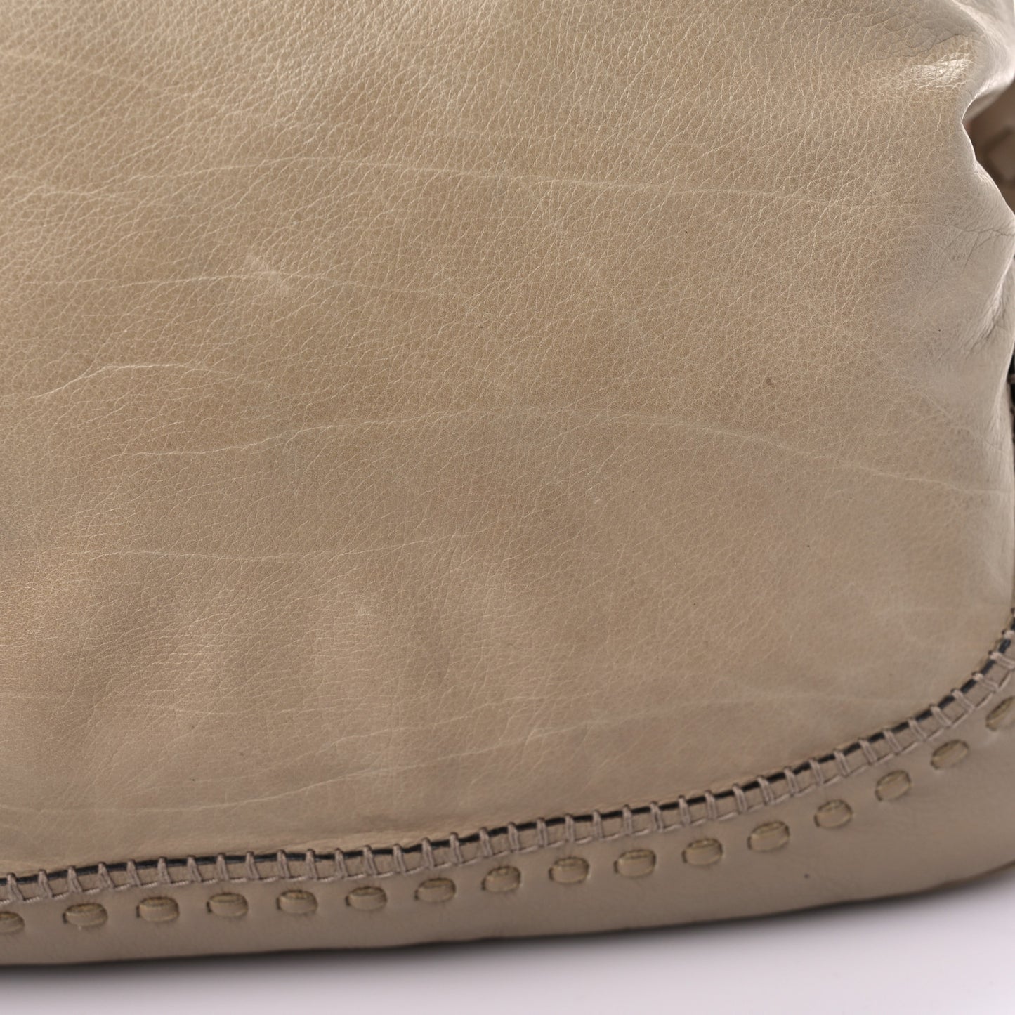 Calfskin Large New Jackie Hobo Beige
