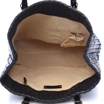 Bottega Veneta Nappa Intrecciato Medium Seamless Tote Black 5 of 13