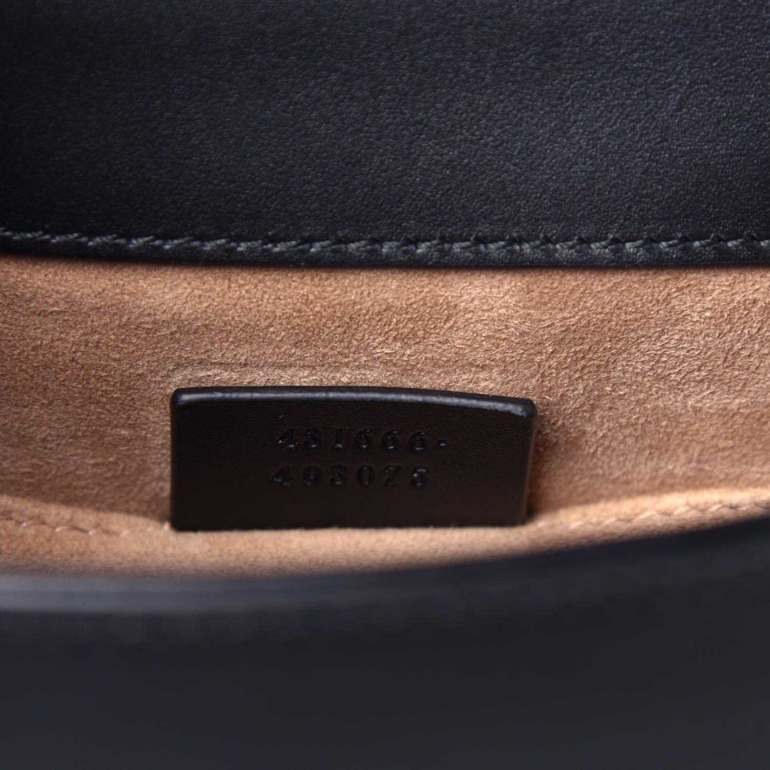 Gucci Calfskin Mini Sylvie Chain Shoulder Bag Black 7 of 9