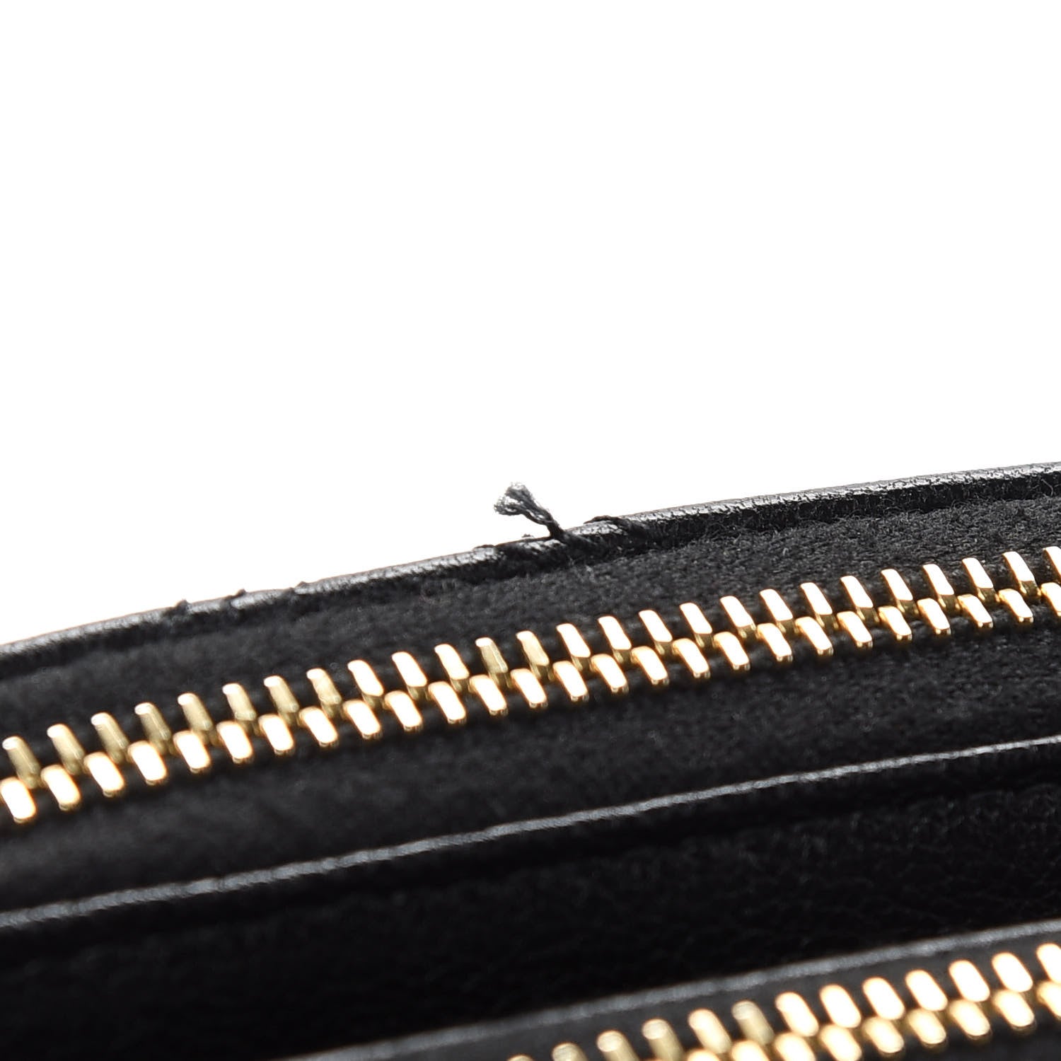 Saint Laurent Grained Lambskin Quilted Mini Becky Double Zip Bag Black 10 of 12