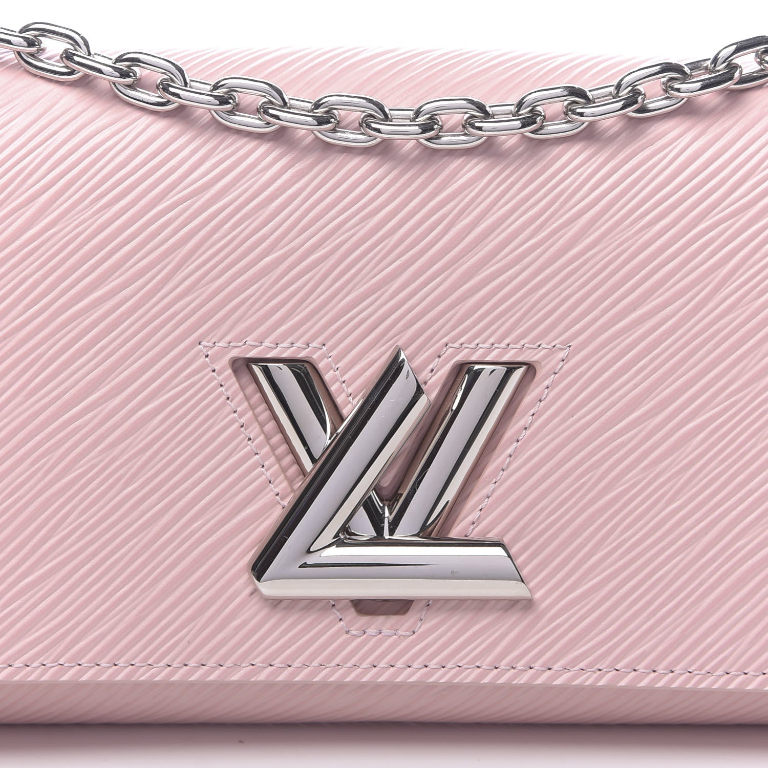 Louis Vuitton Epi Twist Chain Wallet Rose Ballerine 9 of 10