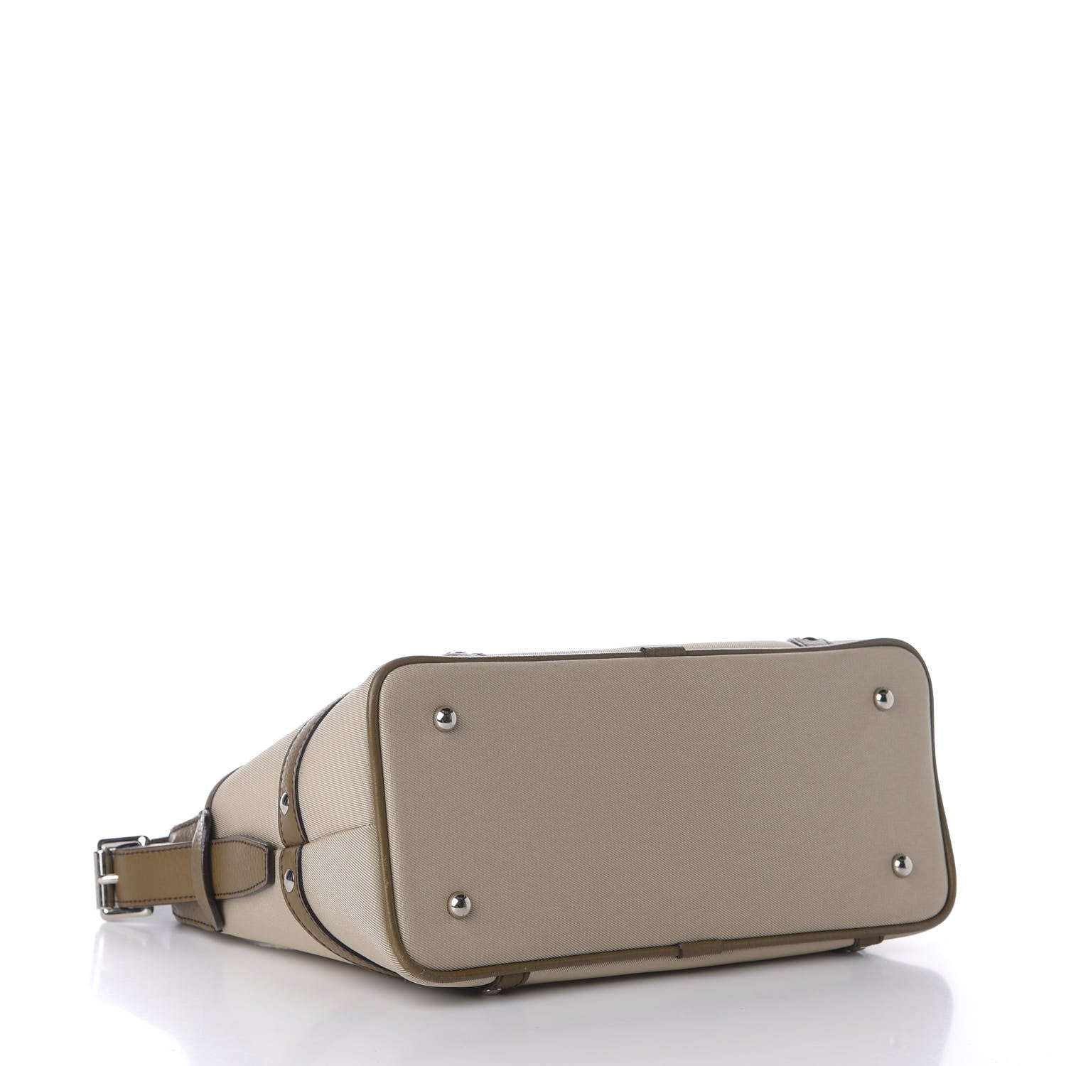Burberry Canvas Nova Check Shoulder Bag Beige 3 of 8