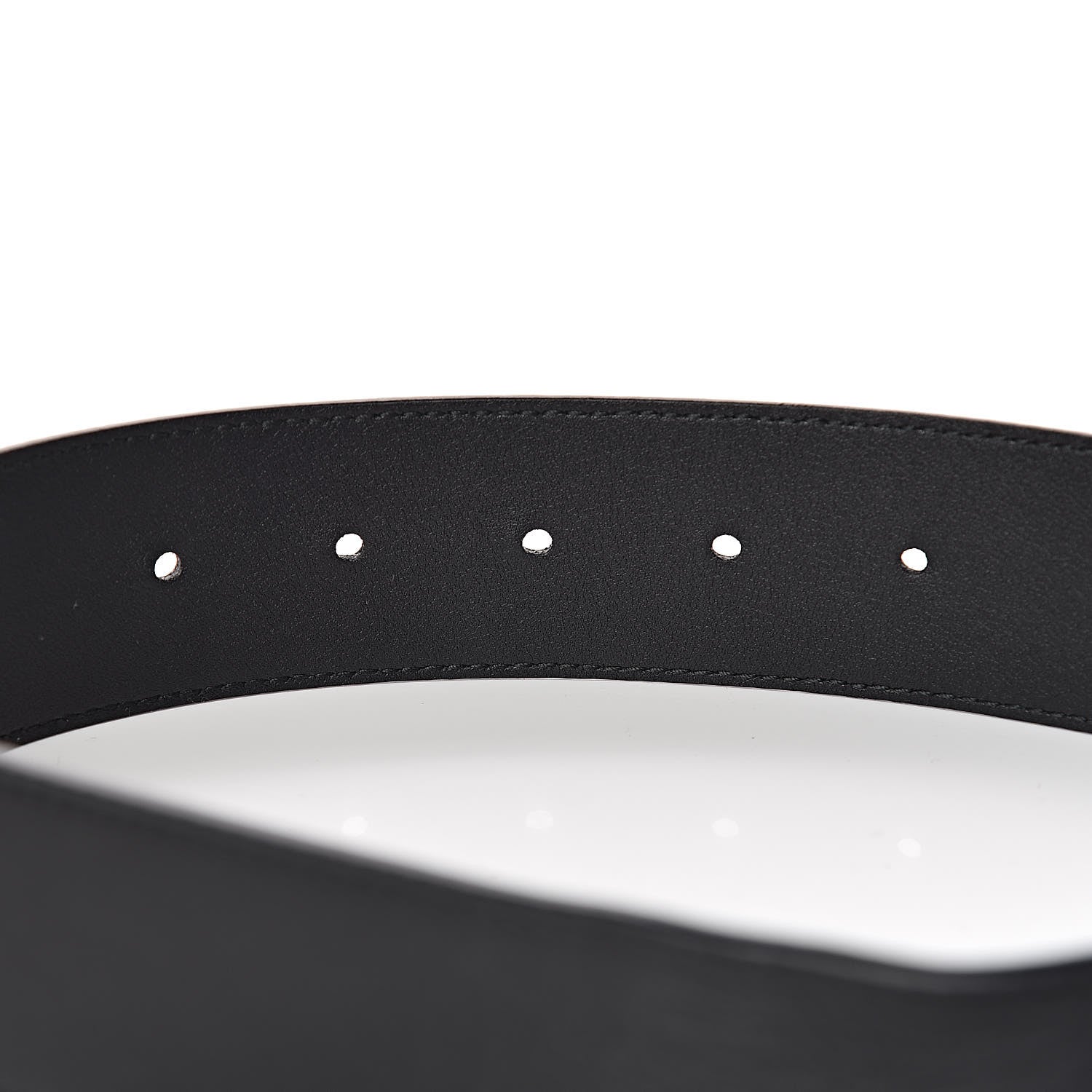 Gucci Calfskin Double G 40mm Belt 70 28 Black 6 of 7