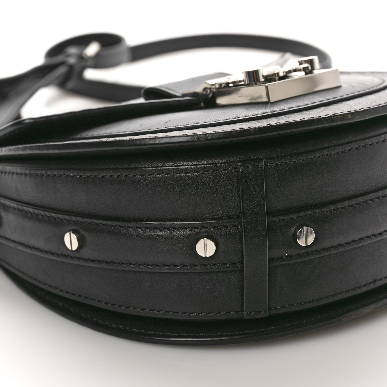 MCM Visetos Mini Patricia Crossbody Bag Black 10 of 15
