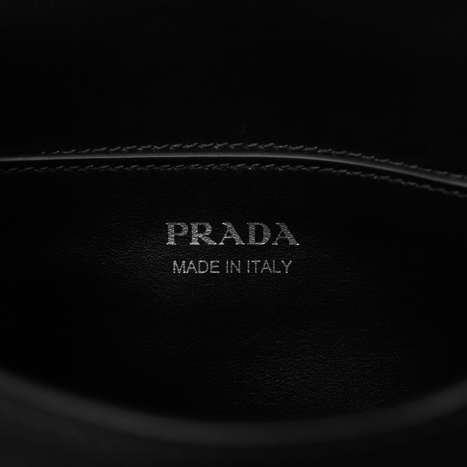 Prada Saffiano Cuir Calfskin Monochrome Patches Envelope Flap Chain Shoulder Bag Black 9 of 15