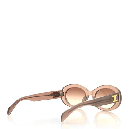Celine Acetate Triomphe 01 Sunglasses CL 40194U Brown 4 of 7