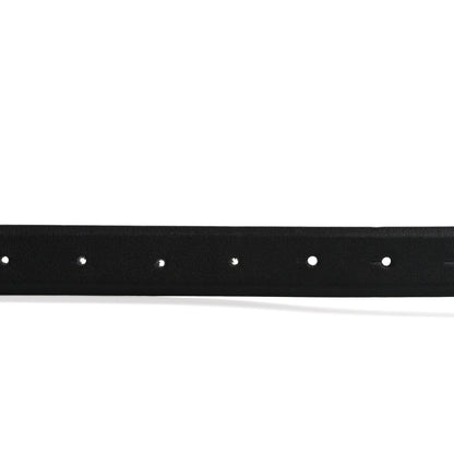 Chanel Calfskin Pearl Crystal Queen of France CC Belt 90 36 Black 3 of 6