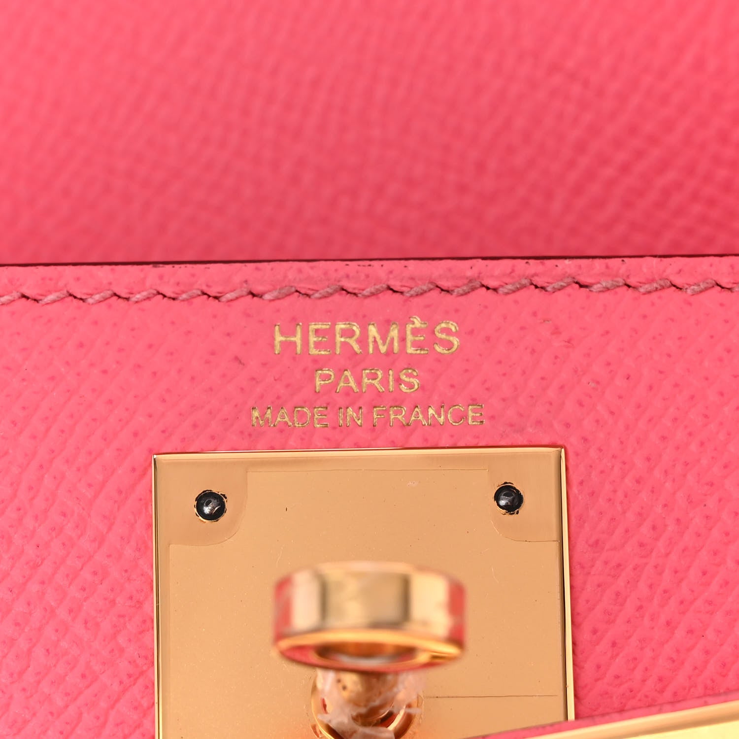 Hermes Epsom Kelly Sellier 28 Rose Azalee 6 of 10