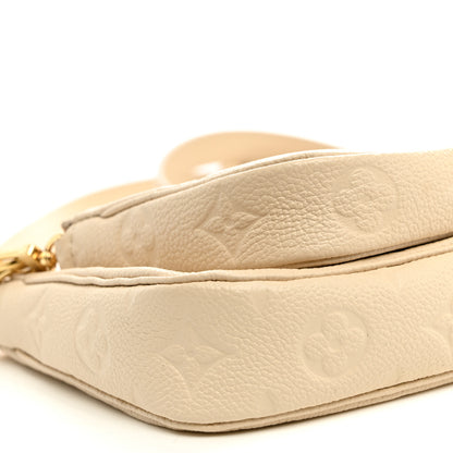 Louis Vuitton Empreinte Monogram Giant Multi Pochette Accessories Cream 9 of 11