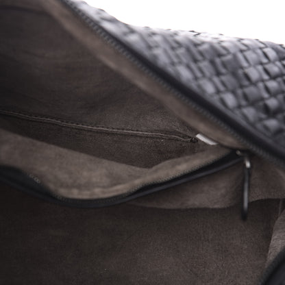 Bottega Veneta Nappa Intrecciato Shoulder Bag Black 8 of 8