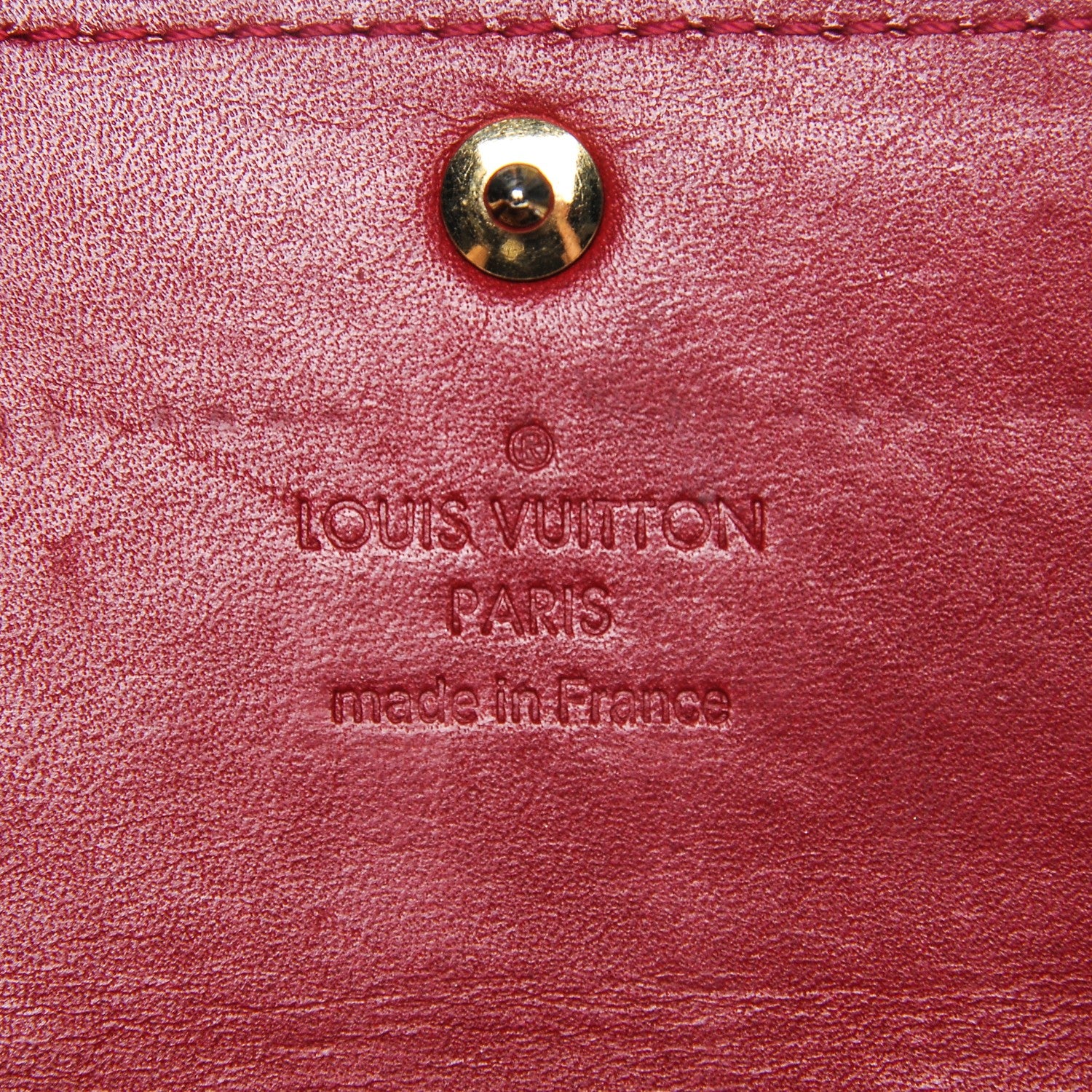 Louis Vuitton Vernis Sarah Wallet Pomme D'Amour 6 of 7