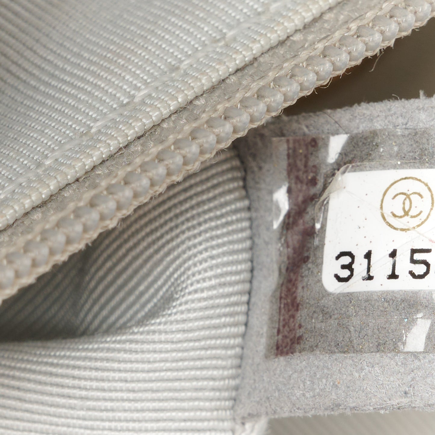 Metallic Lambskin Quilted Medium Chanel 19 Flap Silver