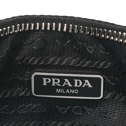 Prada Tessuto Nylon Saffiano Mini Re-Edition 2005 Bag Black 6 of 9