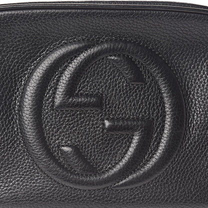 Gucci Pebbled Calfskin Small Soho Disco Bag Black 10 of 10