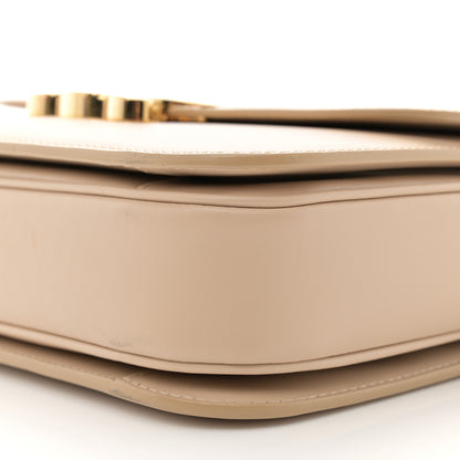 Celine Shiny Calfskin Medium Triomphe Nude 10 of 15