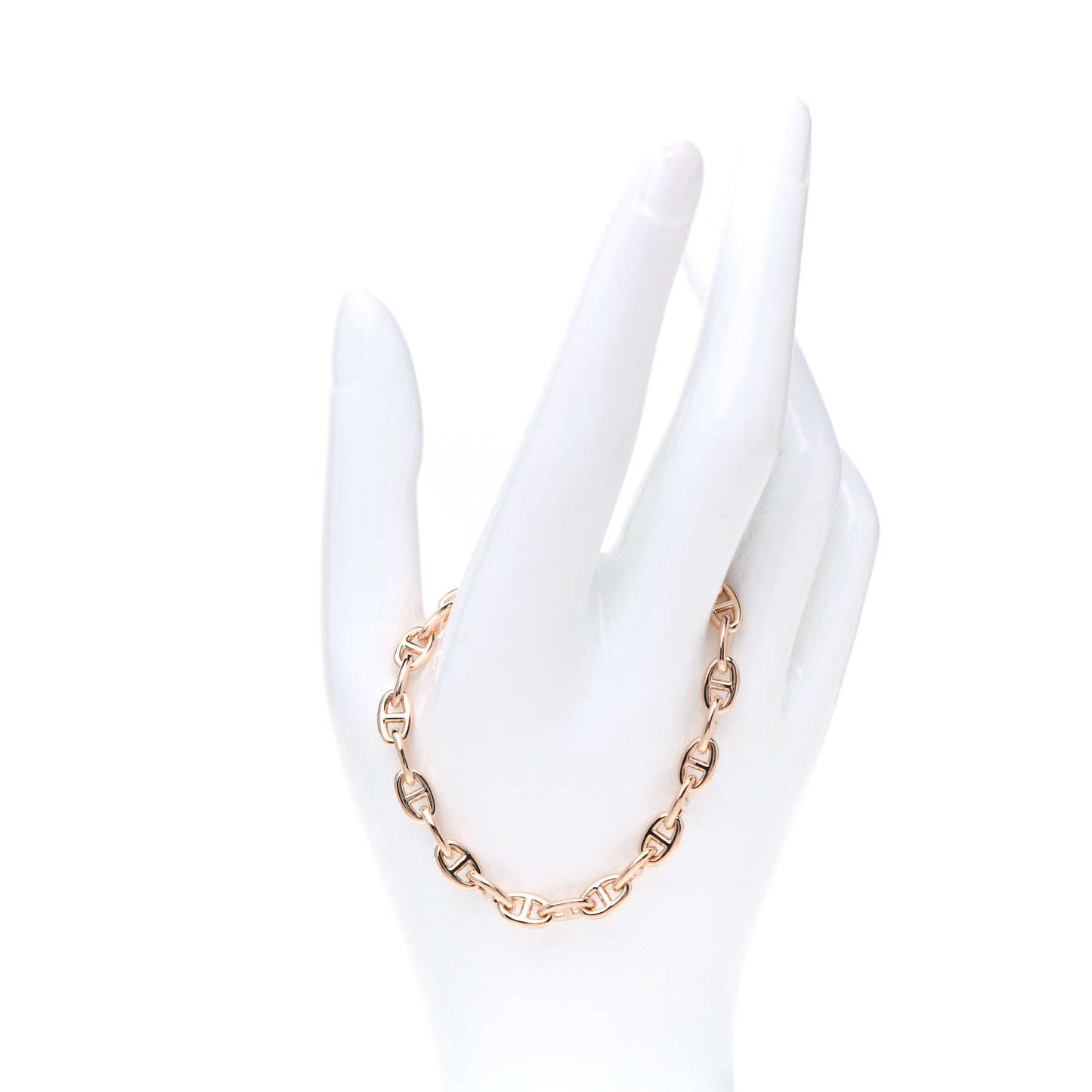18K Rose Gold TPM Chaine d'Ancre Bracelet