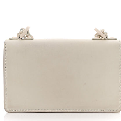 Christian Dior Ultra Matte Calfskin Mini J'Adior Chain Flap Bag White 9 of 9