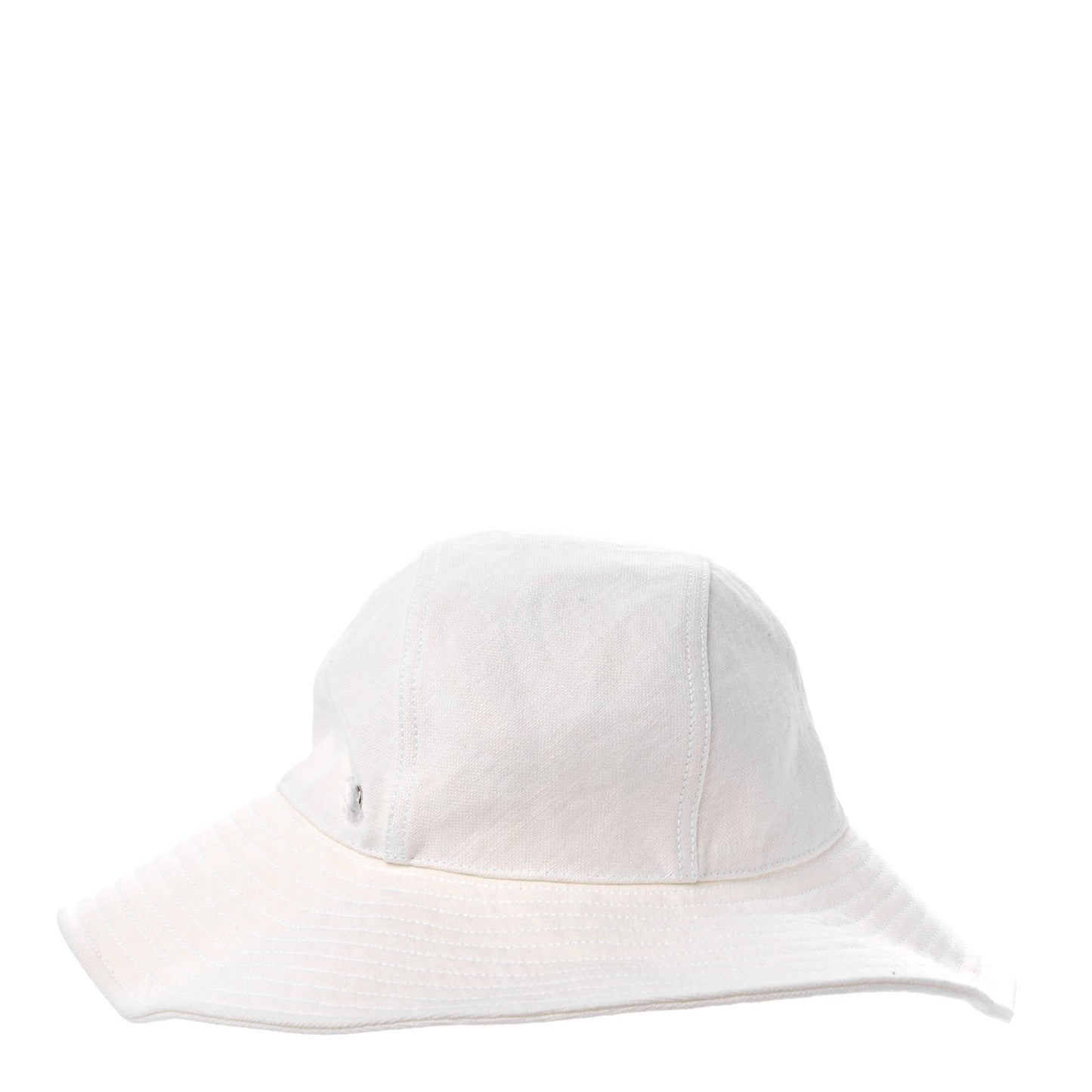 Stonewashed Linen Colette Hat 57 Warm White
