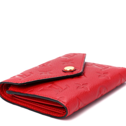 Louis Vuitton Empreinte Victorine Wallet Scarlet 12 of 14