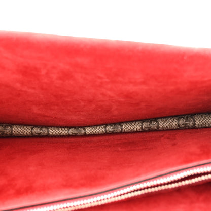 Gucci GG Supreme Monogram Small Dionysus Shoulder Bag Red 6 of 14