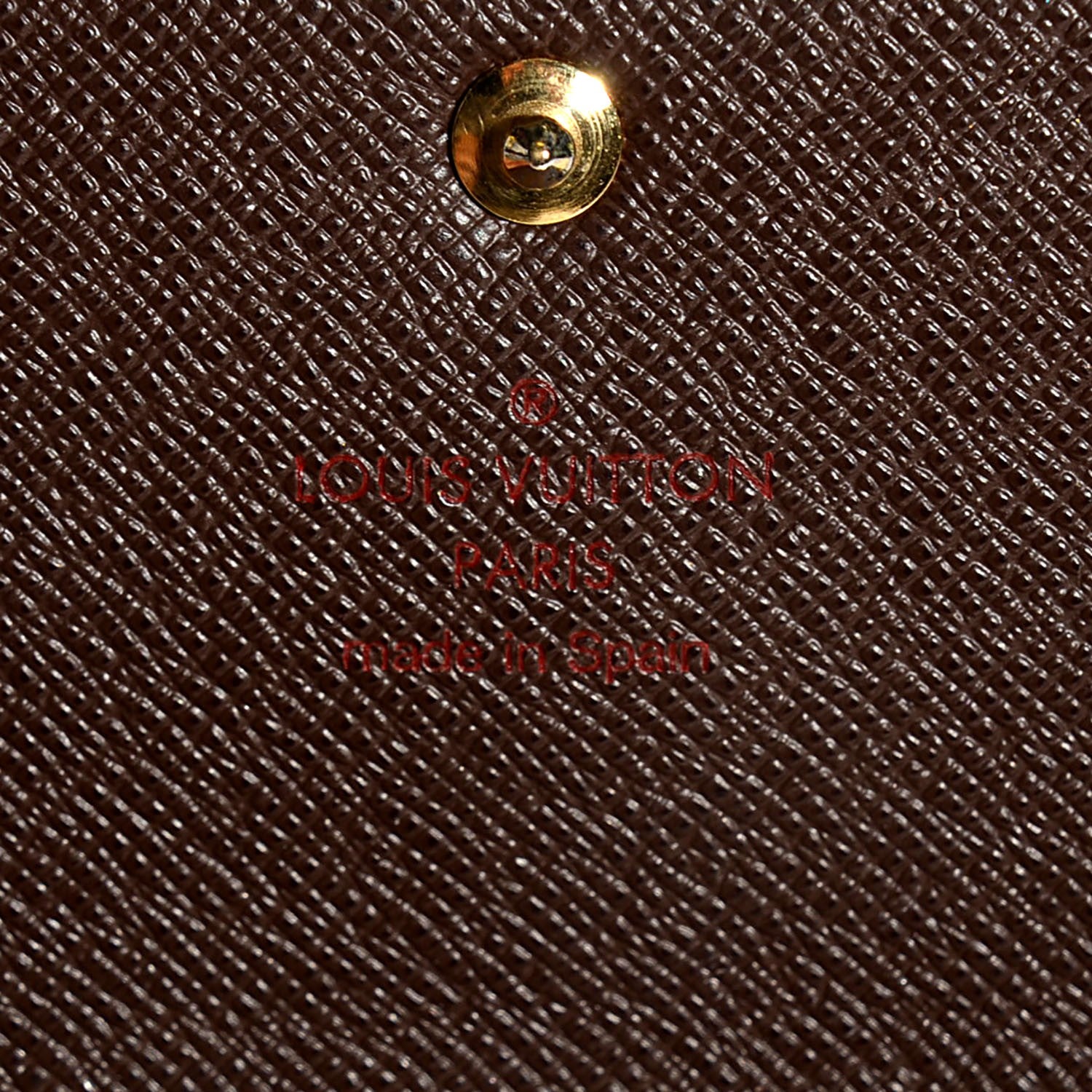 Louis Vuitton Damier Ebene Sarah Wallet 6 of 7