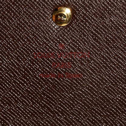 Louis Vuitton Damier Ebene Sarah Wallet 6 of 7