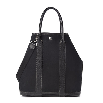 Hermes Toile Negonda Garden File PM Black 1 of 15