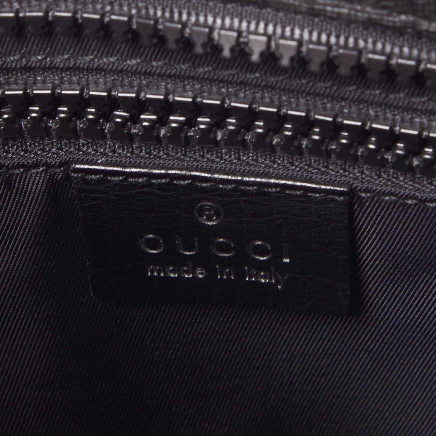 Gucci GG Plus Flat Messenger Bag Black Grey 8 of 9