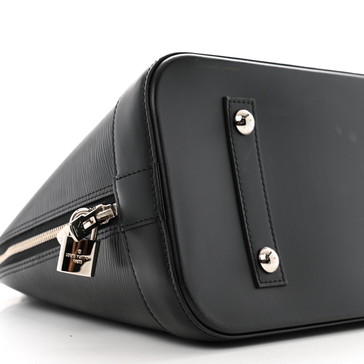 Louis Vuitton Epi Alma MM Black 10 of 13