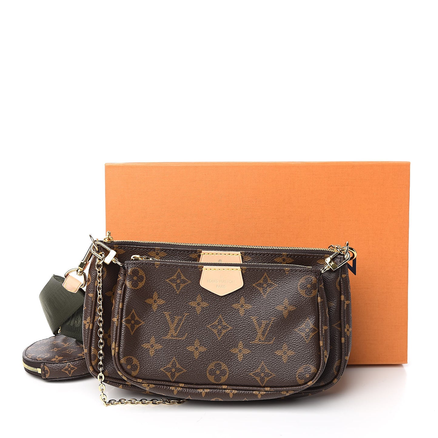 Monogram Multi Pochette Accessories Kaki