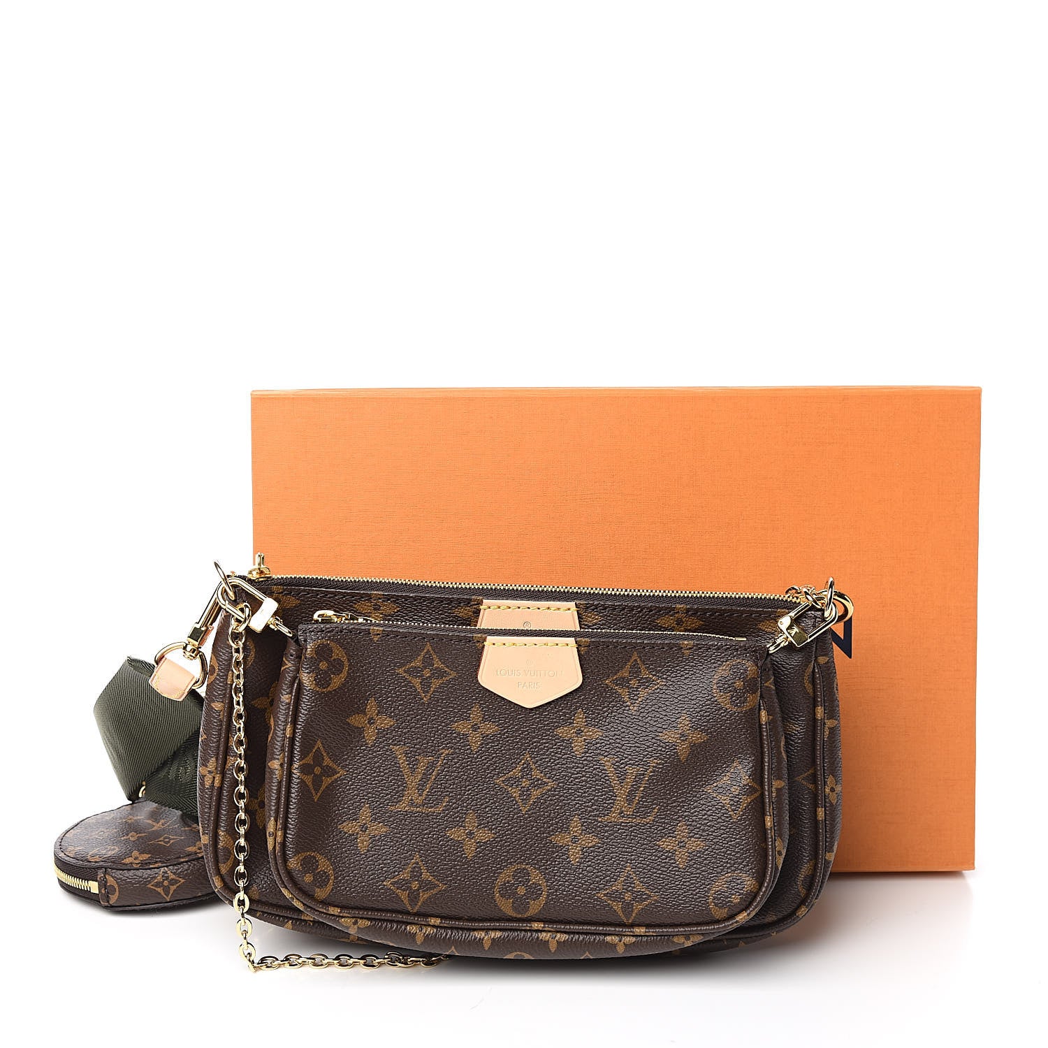 Louis Vuitton Monogram Multi Pochette Accessories Kaki 13 of 13