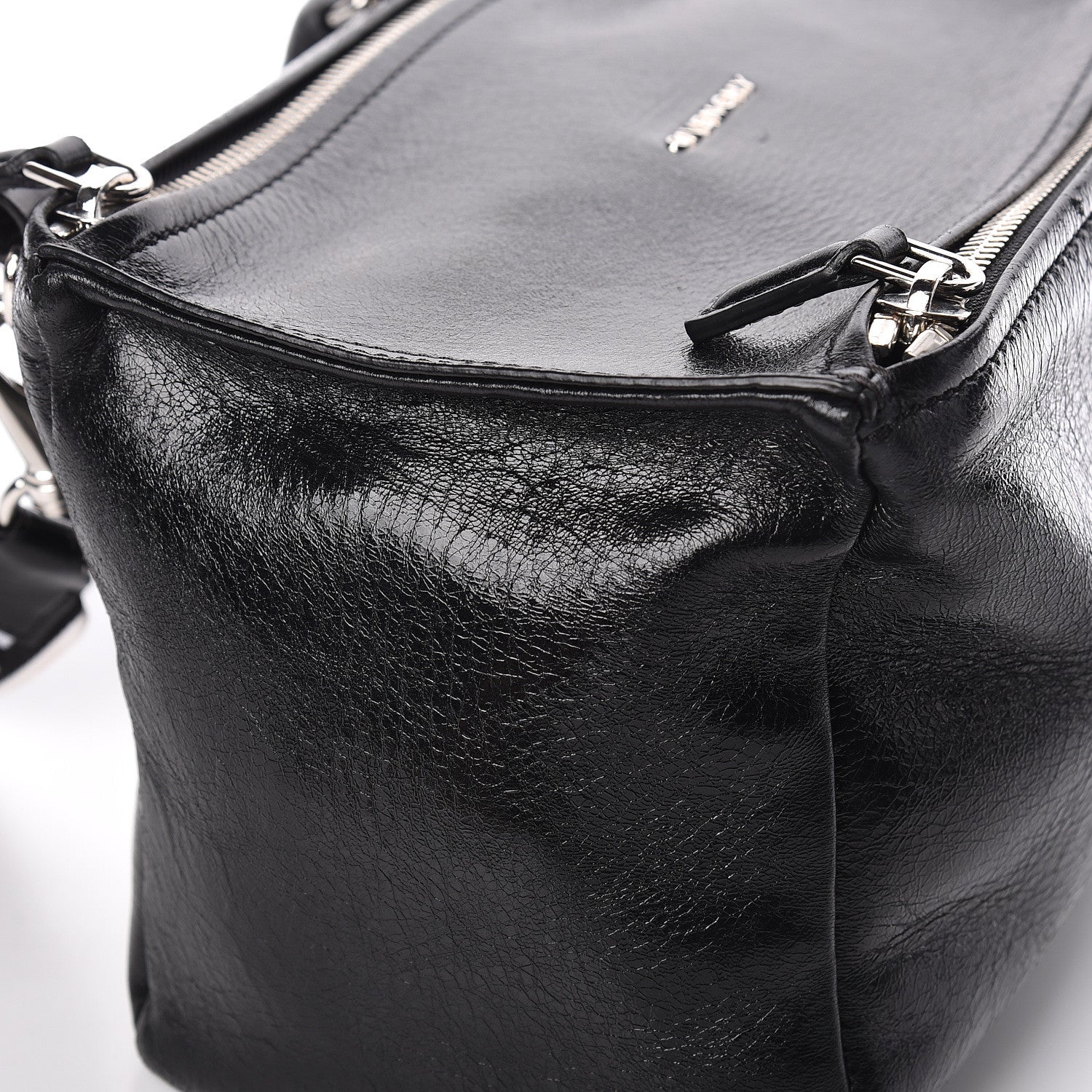 Givenchy Crackled Patent 4G Small Pandora Black 12 of 16