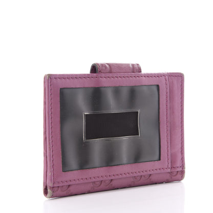 Gucci Metallic Soft Guccissima Heart Travel Wallet Fresia Rose 2 of 8
