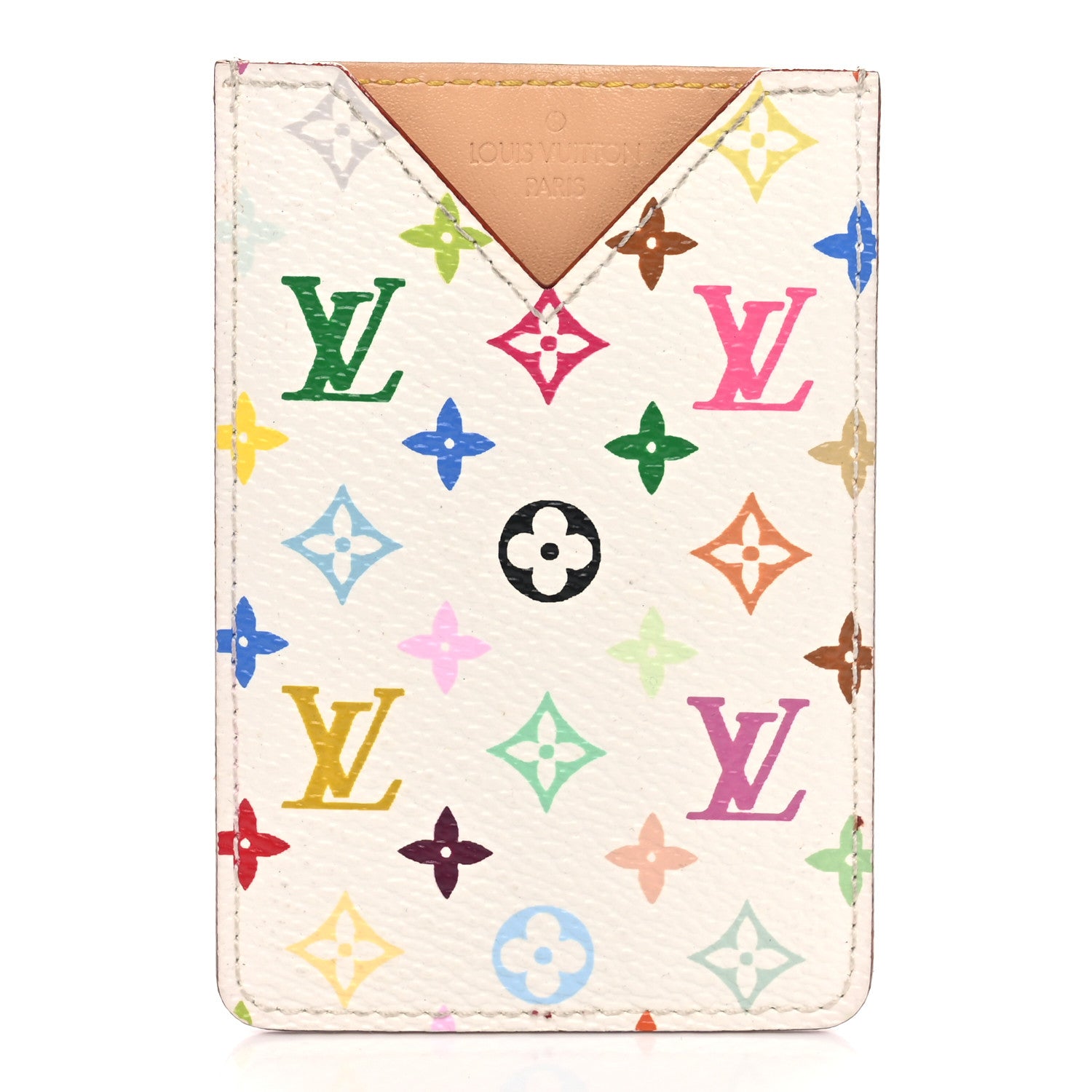 Louis Vuitton Monogram Multicolor Card Holder White 1 of 6