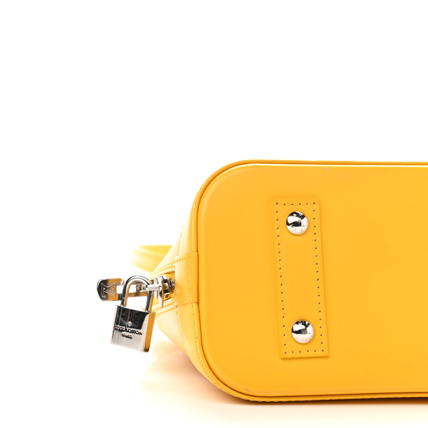 Louis Vuitton Epi Alma BB Citron 9 of 14