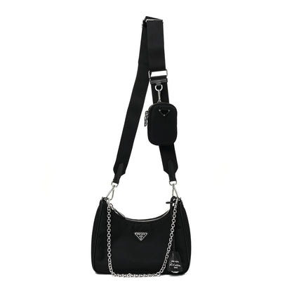 Prada Nylon Re-Edition 2005 Shoulder Bag Black 1 of 22