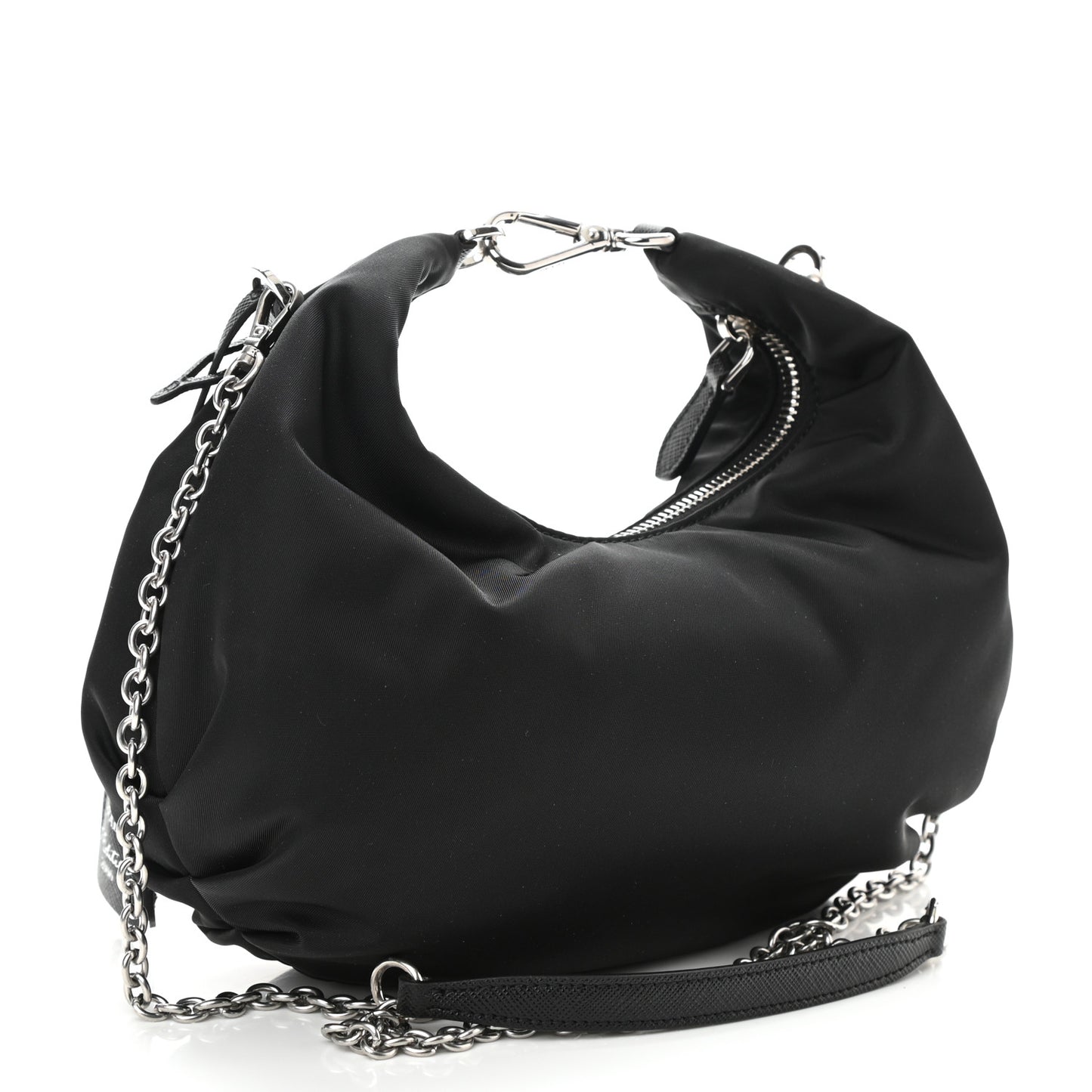 Tessuto Nylon Saffiano Re-Edition 2006 Shoulder Bag Black
