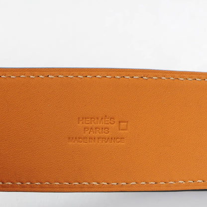 Hermes Shiny Alligator Kelly Dog Cuff Black 6 of 7